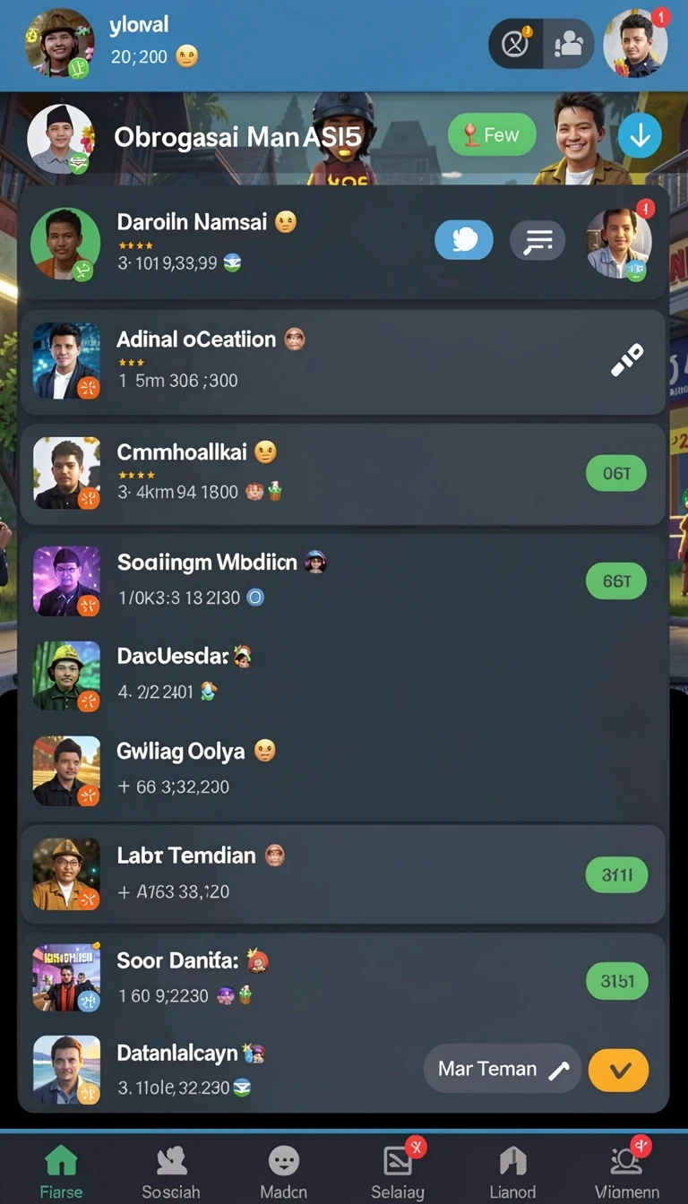 Beragam pilihan permainan menarik dalam aplikasi Download sd107 APK untuk Android.